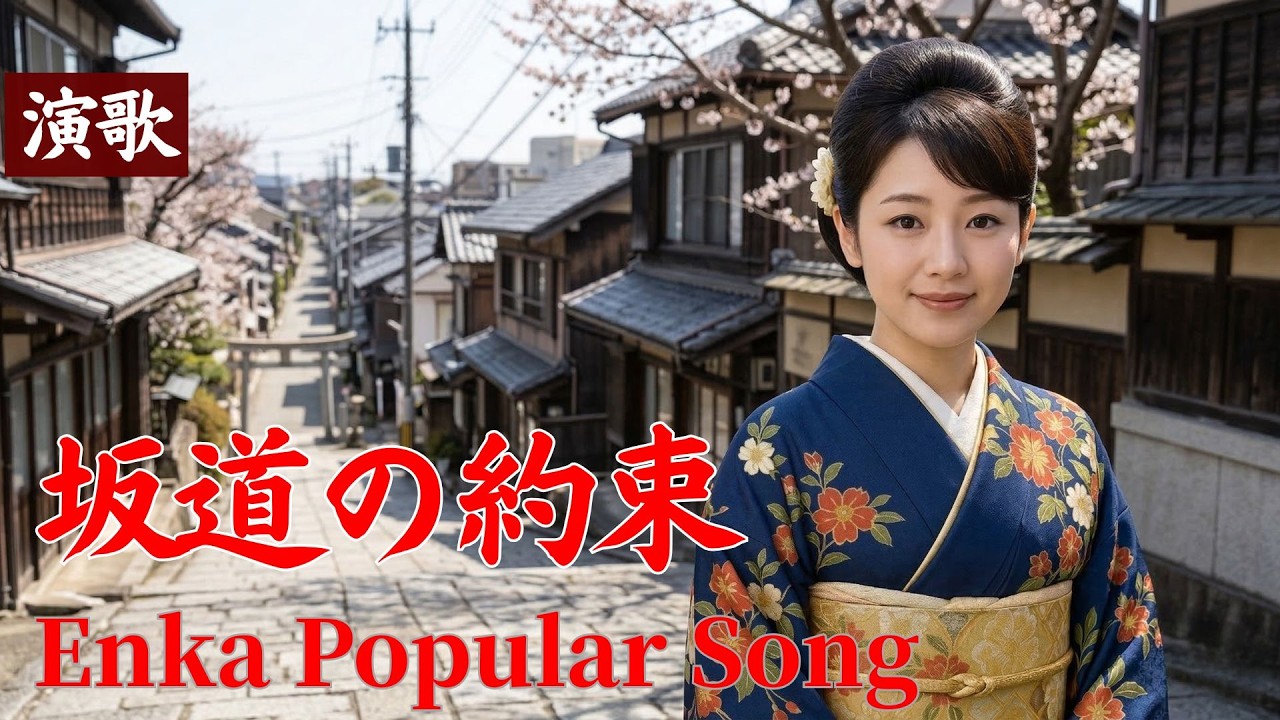 【AI演歌】坂道の約束 / 詩音心音　💖日本の演歌💖心に残る演歌