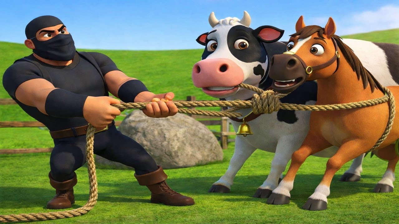 Old MacDonald’s Farm Robbery 😱 | The Animals Are GONE! 🚨🐑