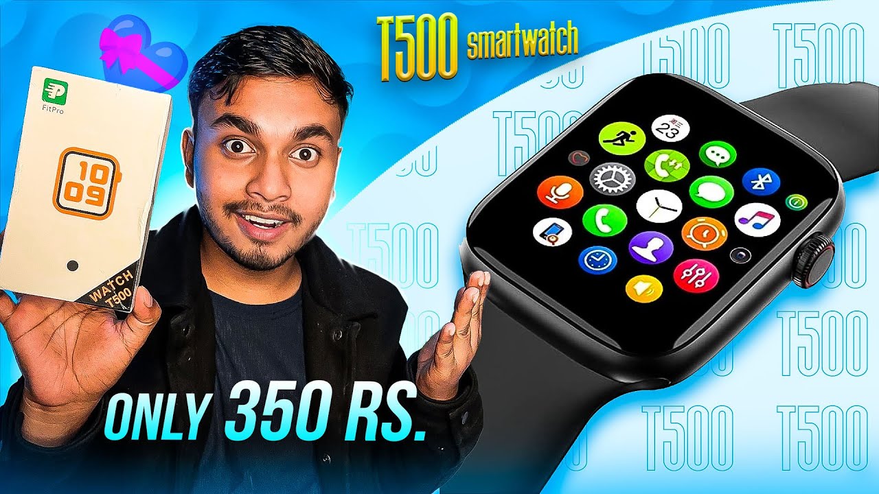 T500 Smartwatch Review & Unboxing | t500 smart watch unboxing | Cheapest Smart Watch #t500smartwatch