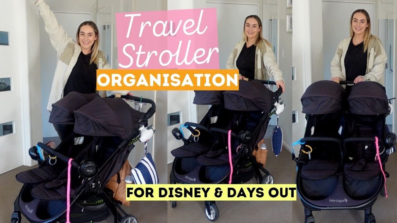 Organise your STROLLER for TRAVEL (and for Disney!!!!!!!)