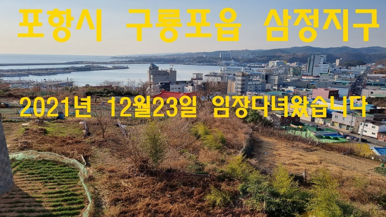 #포항시 구룡포읍 삼정리#삼정지구#신도시