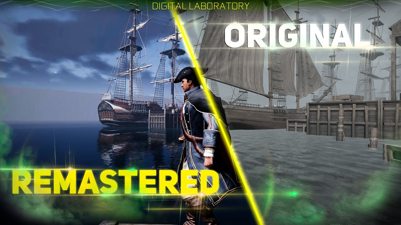 Сравнение Assassin's Creed III Remastered vs Original