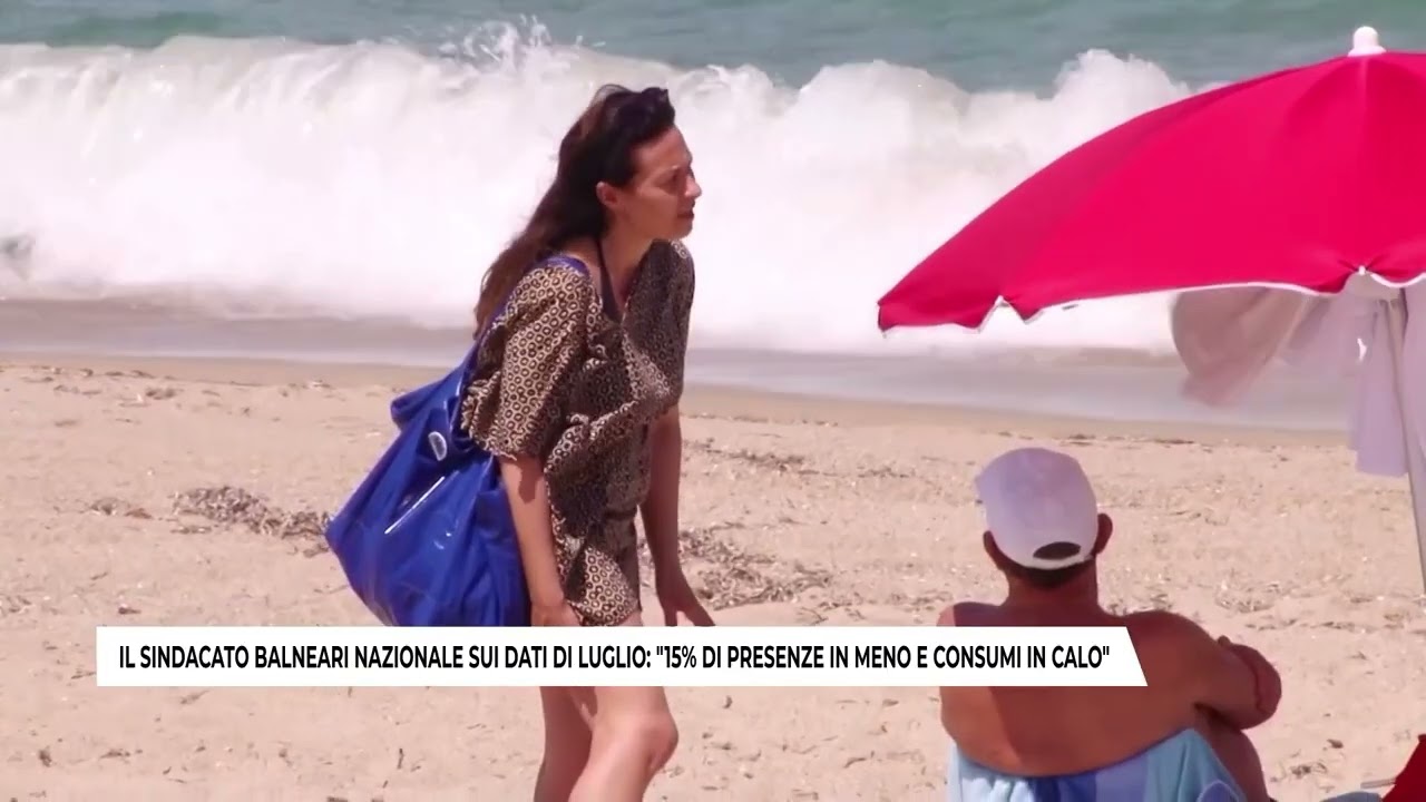 IL SINDACATO BALNEARI NAZIONALE SUI DATI DI LUGLIO: 