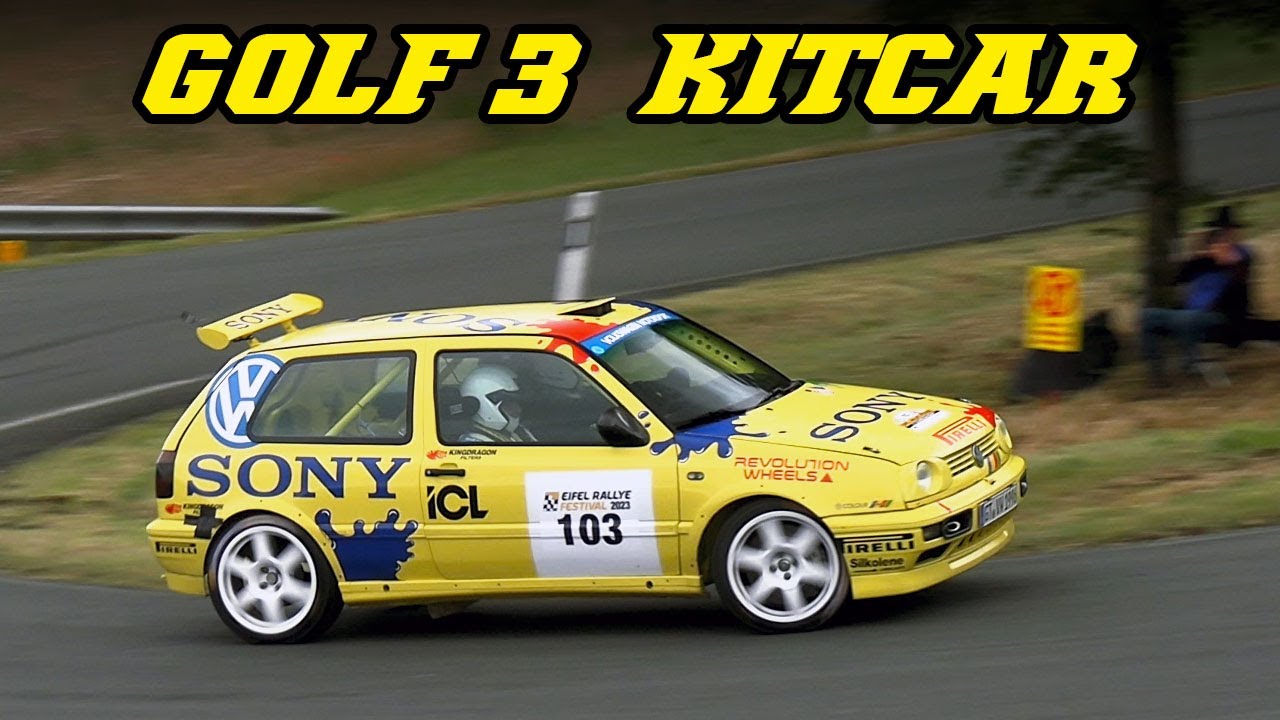 1997 VW Golf 3 Kitcar | intake sound & flybys