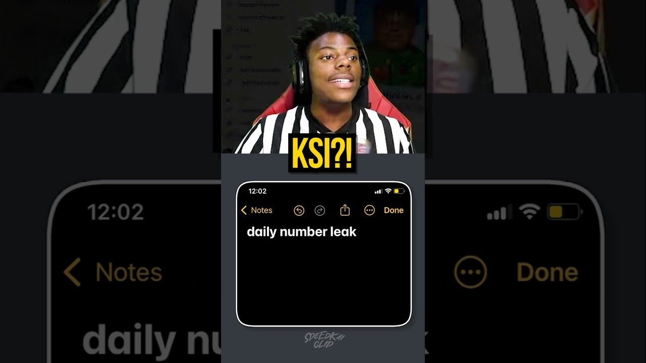 SPEED LEAKED KSI'S NUMBER AGAIN!🤣
