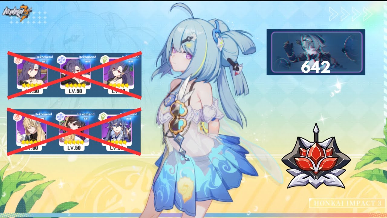 No Cezz No Prob! Honkai Impact 3rd Ex Abyss Redlotus D441, Vill-V (bleed)
