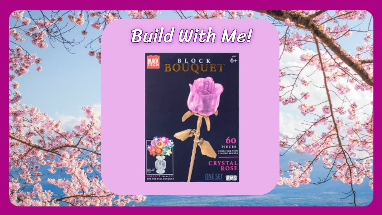 Строй вместе со мной! Block Tech - Block Bouquet - Crystal Rose - С музыкой