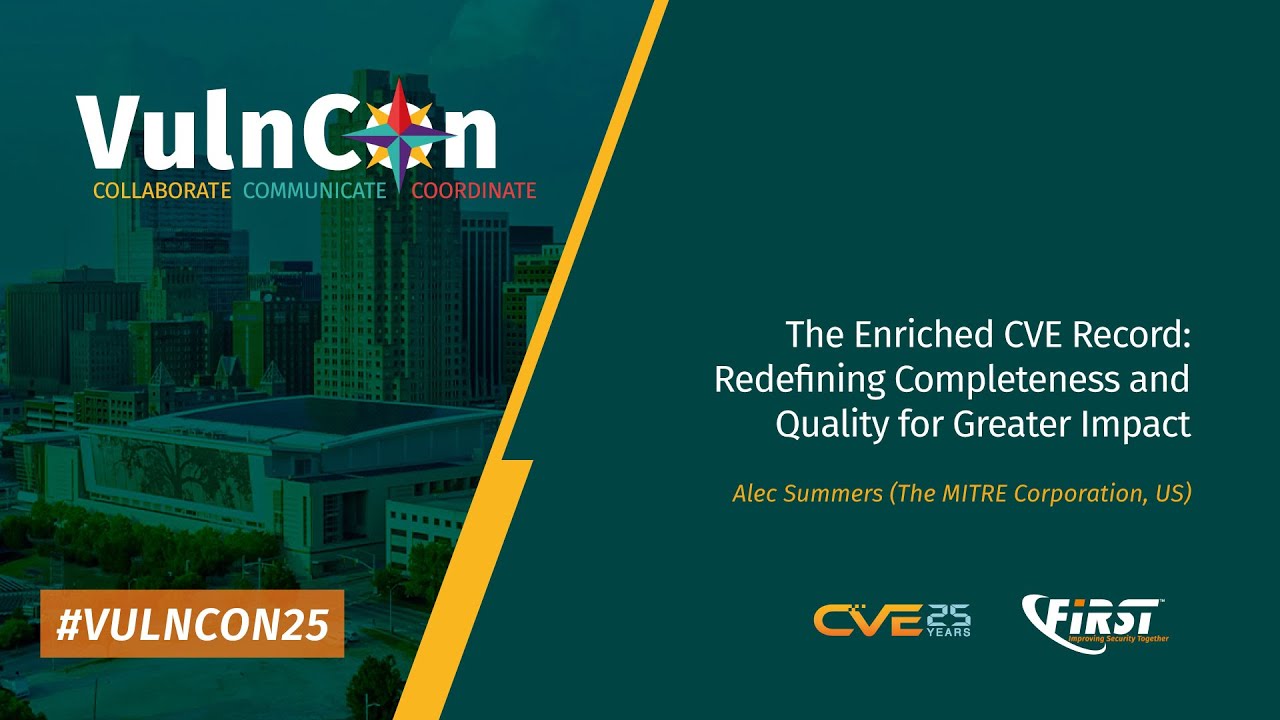 The Enriched CVE Record: Redefining Completeness and Quality for Greater Impact