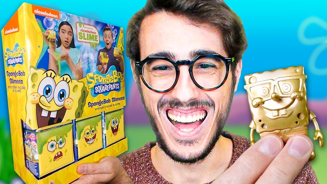APRO 6 SPONGEBOB MYSTERY SLIMEEZ PER CERCARE IL RARO!