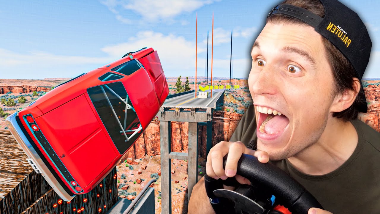 Der BR&Uuml;CKENSPRUNG der ZERST&Ouml;RUNG! | BeamNG