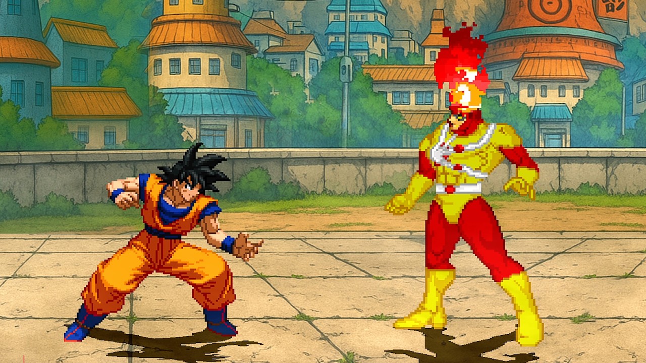 Goku Vs. Firestorm - The Nuclear Furnace