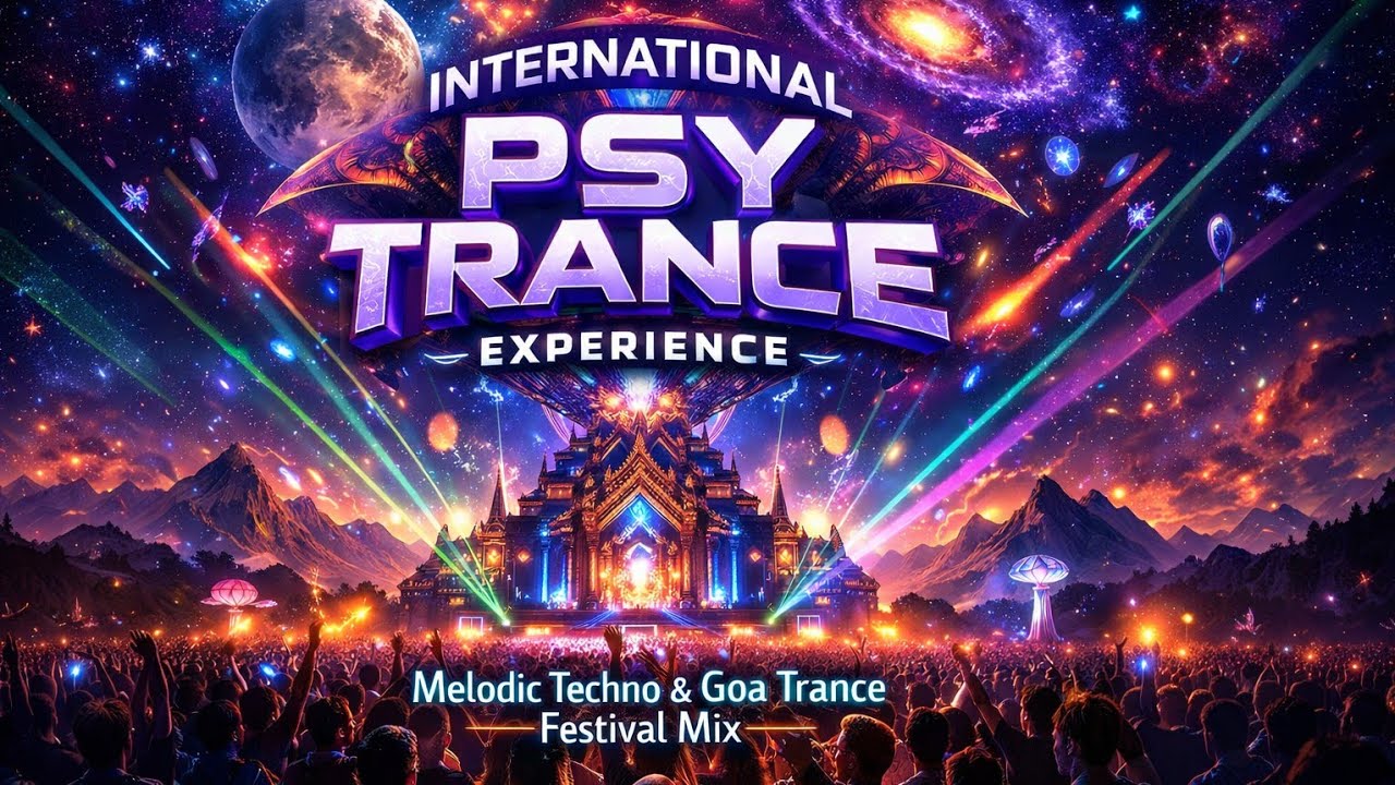 International Psy Trance Experience 🌌 Melodic Techno & Goa Trance Festival Mix