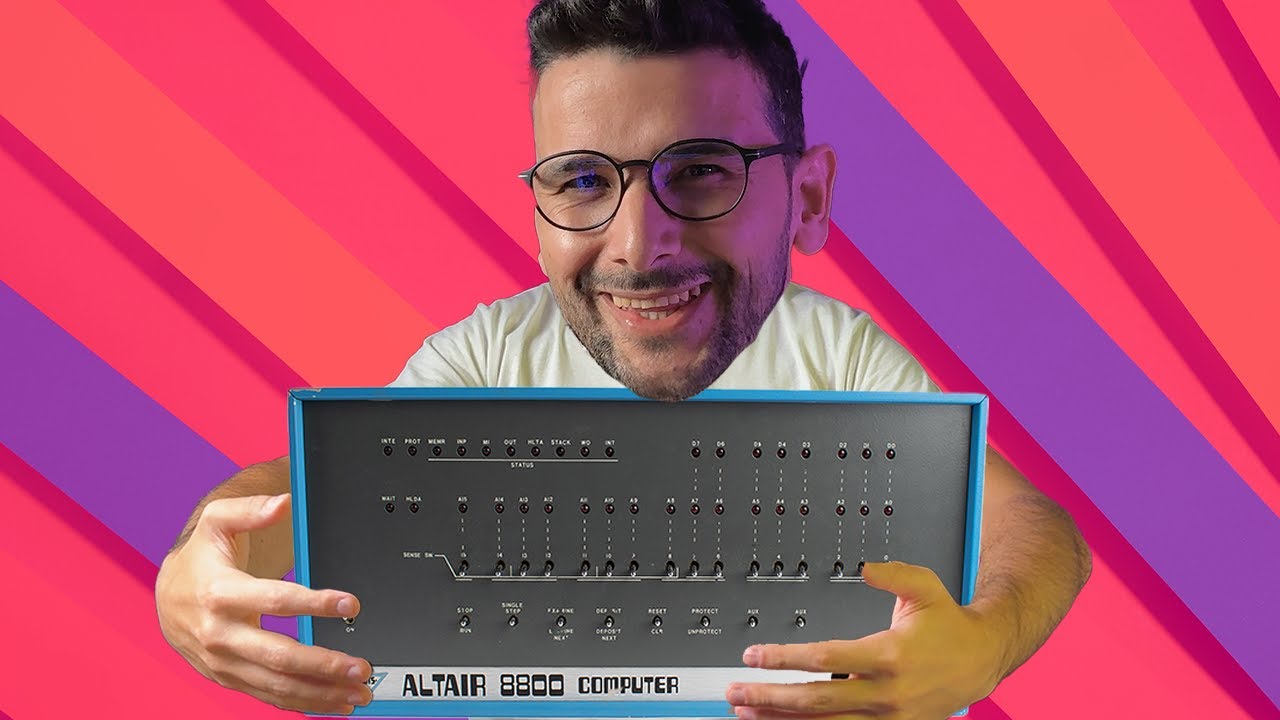 Tarihi Eser Bilgisayarı Programladım | Altair 8800