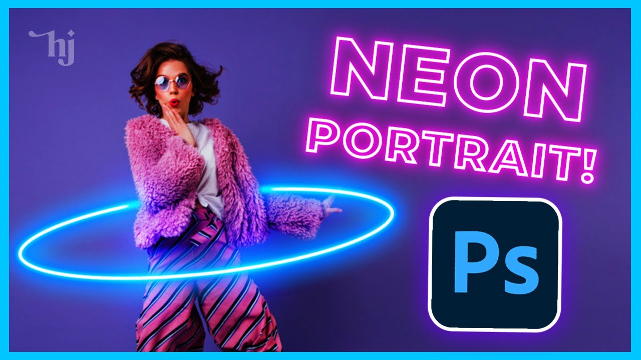 Neon Glow Portrait Effect Tutorial (Easy)