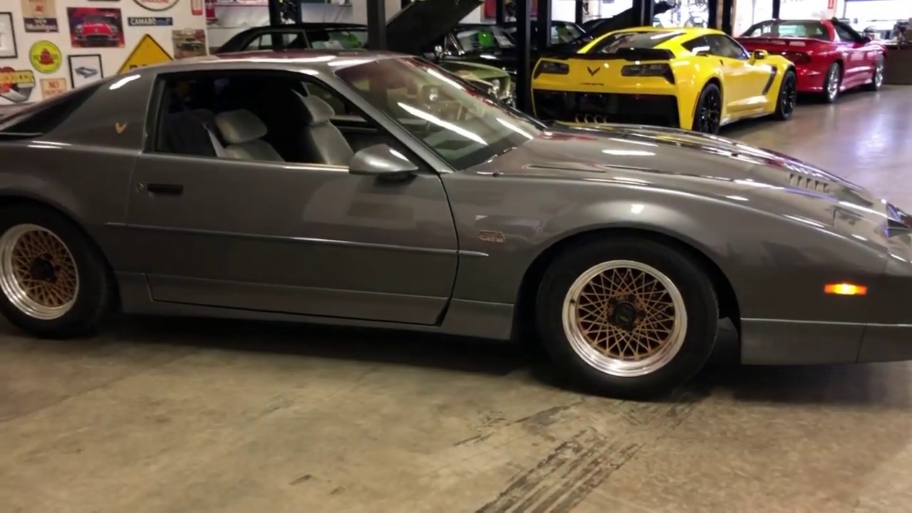 1987 Pontiac Trans Am GTA Gunmetal Gray Walk Around
