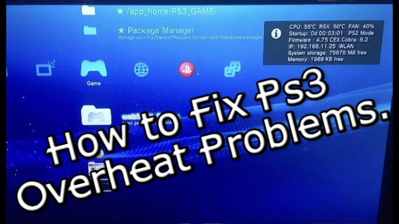 🔥How to Fix Ps3 Overheat Problems.🚀💡✨