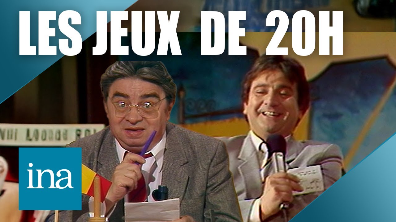 Les Jeux de 20h à Charleroi avec Daniel Prévost, Marc Herman … | INA Culte