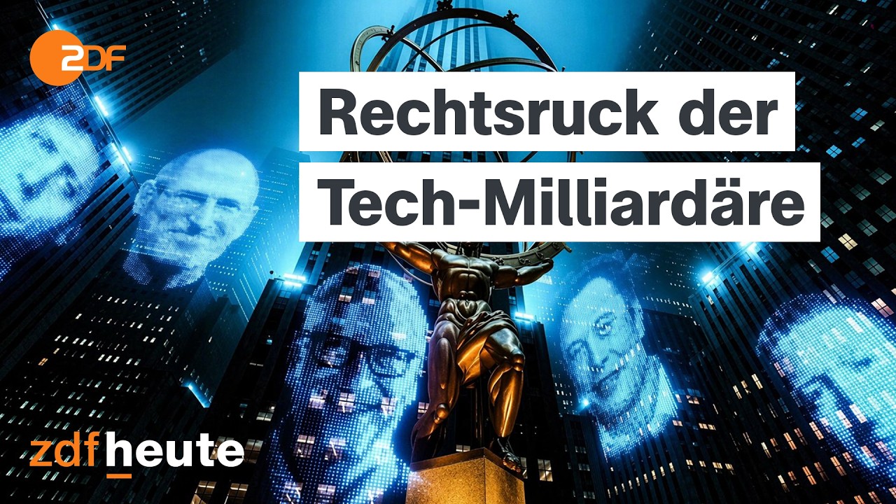 Warum sich die Tech-Elite mit Trump verb&uuml;ndet | 3sat Kulturzeit 