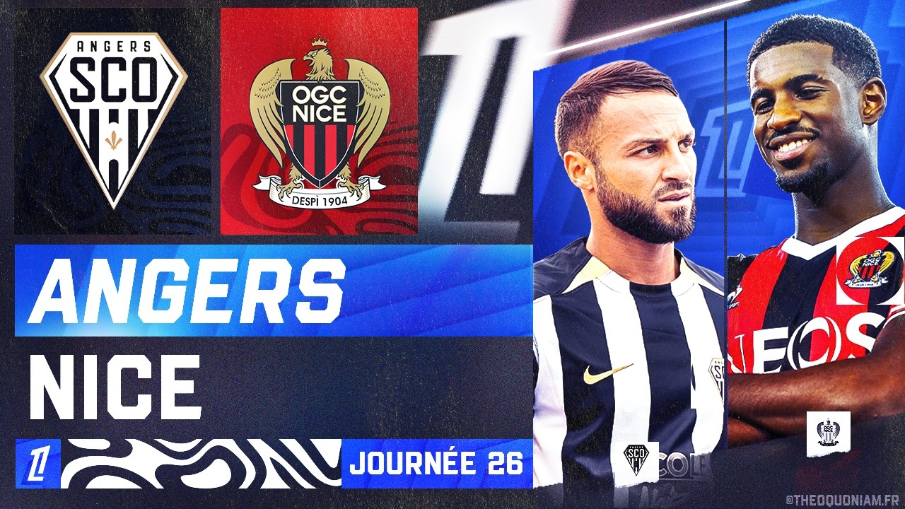🔴 ANGERS - NICE | 🔴⚫ DÉFAITE INTERDITE POUR NICE FACE AU SCO ⚫⚪ | LIGUE 1 - LIVE/DIRECT