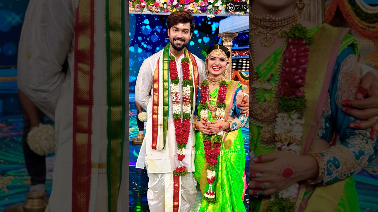 Priyanka Jain & Shivakumar Marriage&hearts;️ #priyankajain #shivakumar #neverendingtales #shivpriya #couple