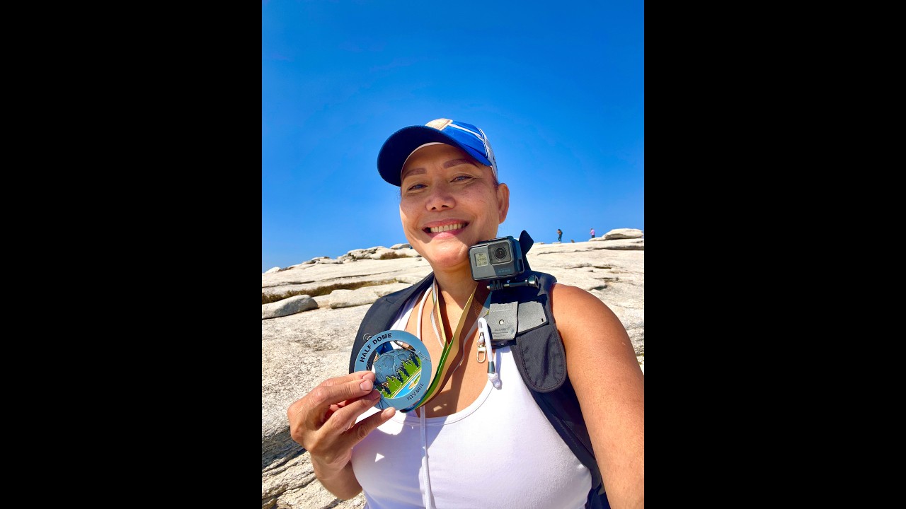 Half Dome Cable  Hike 17 Miles Round Trip