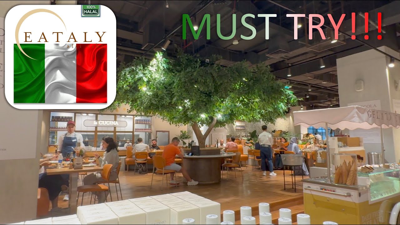 Ultimate Italian Feast at EATALY Dubai: A Taste of Italy You Can't Miss!!