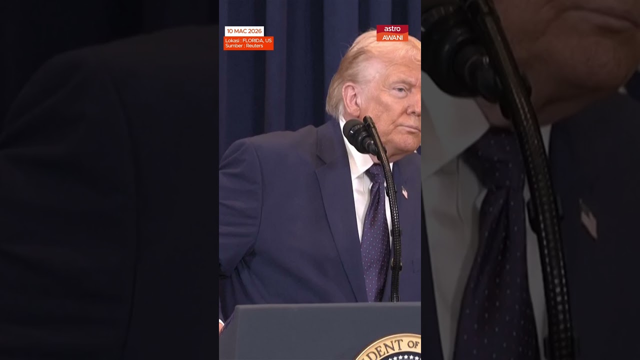Pelancaran dron dari Iran telah menurun sebanyak 83 peratus  - Trump