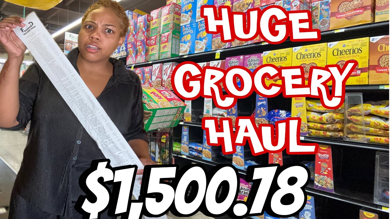 DAY 13: HUGE GROCERY HAUL FOR MY LARGE FAMILY