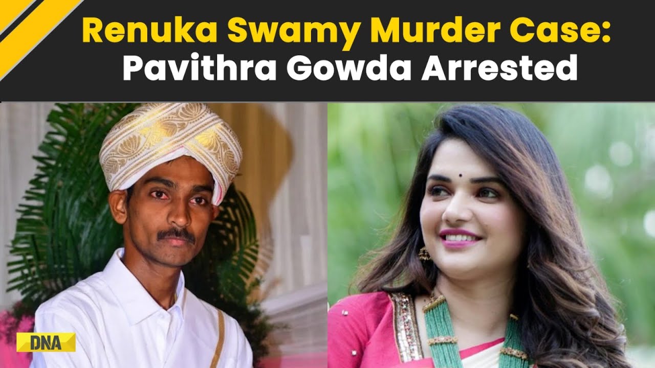 Renuka Swamy Murder Case: Kannada Actor Darshan Thoogudeepa Rumoured GF Pavithra Gowda Arrested