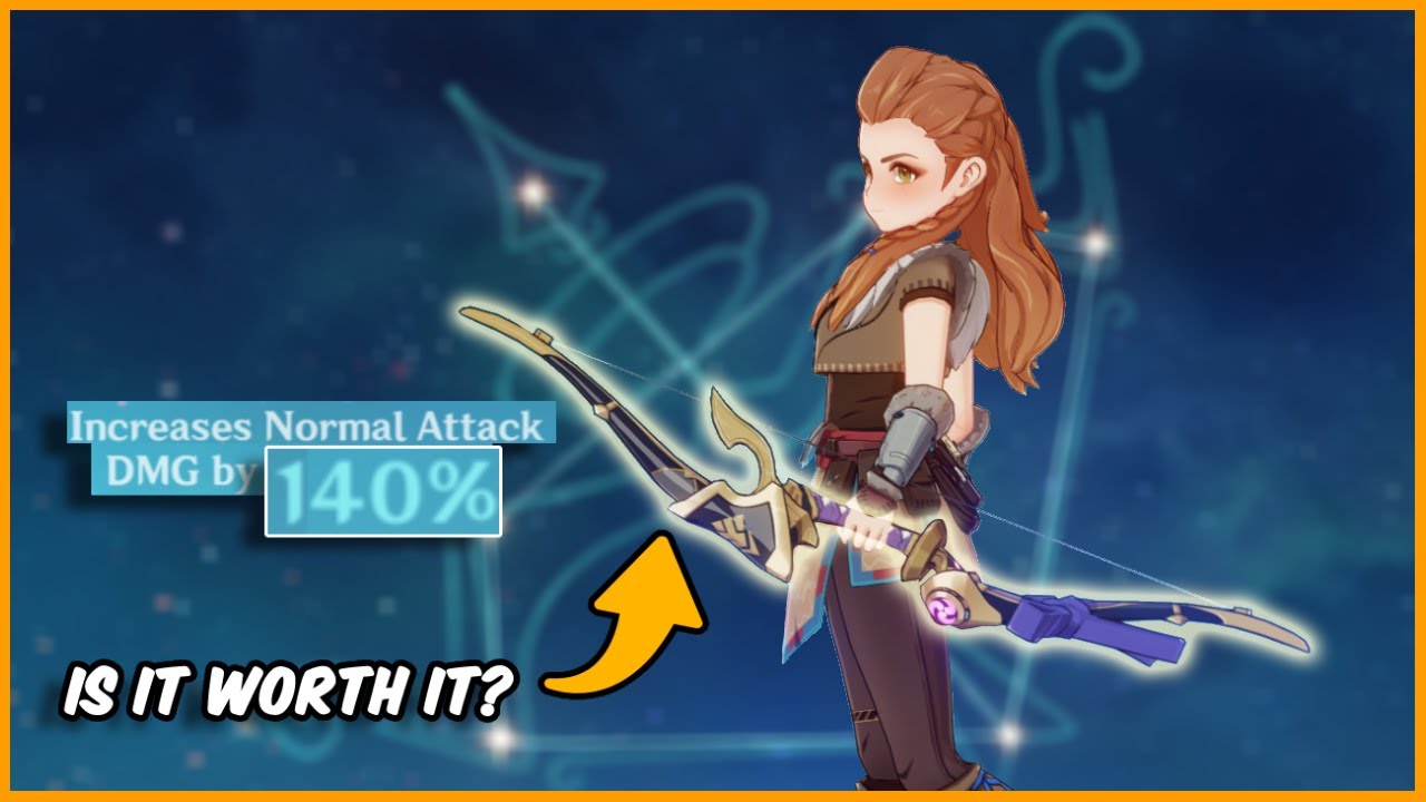 140% Normal Attack Aloy Build | Genshin Impact