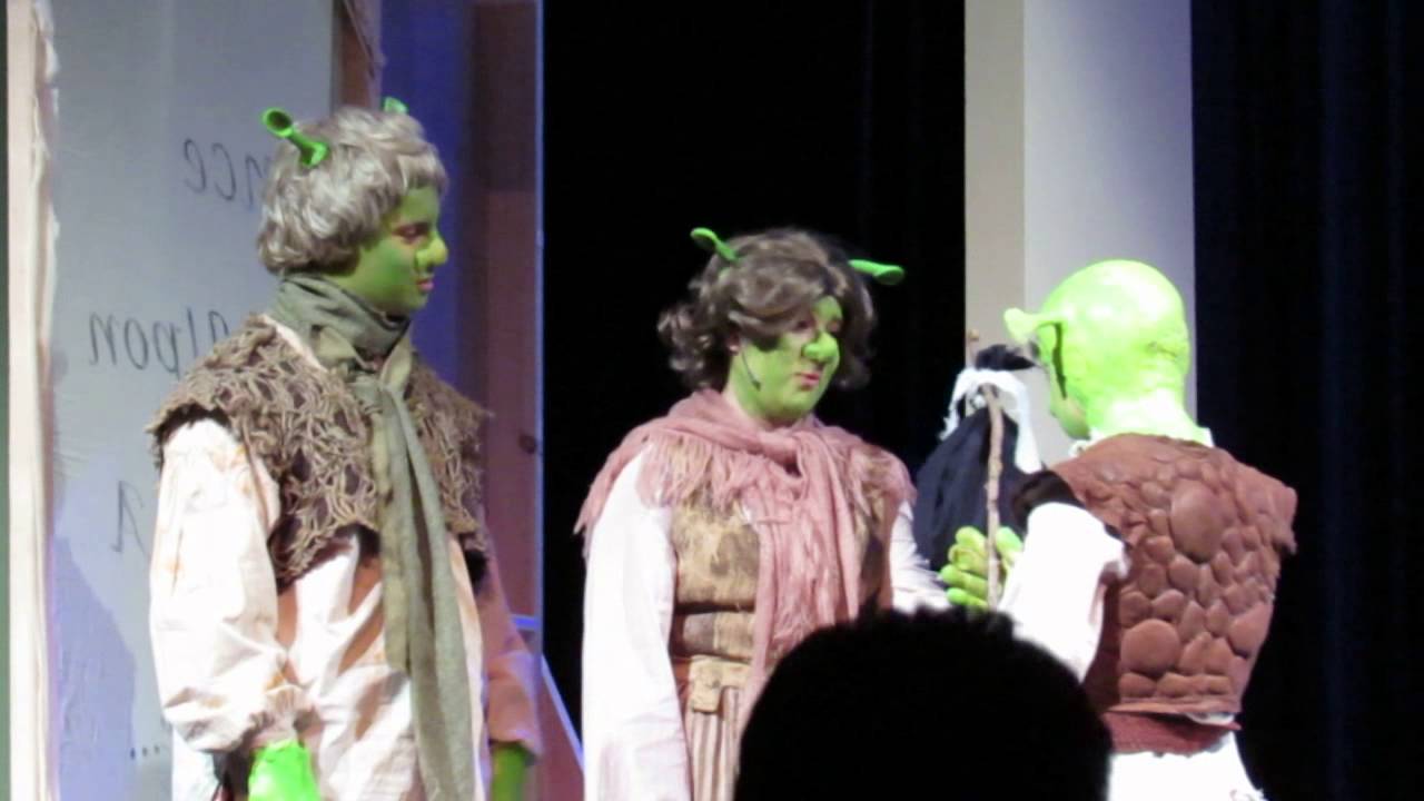 Papa & Mama Ogre & Baby Shrek, Shrek - The Musical Syosset High School 3.22.15 Performance