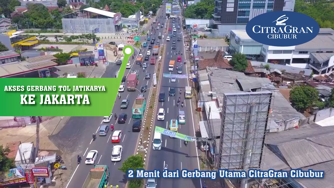 Gerbang Tol Jatikarya Telah Dibuka, 2 Menit dari Gerbang CitraGran Cibubur