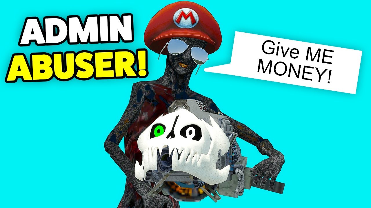 THEY THINK IM AN Homeless ADMIN ABUSER in Gmod Darkrp