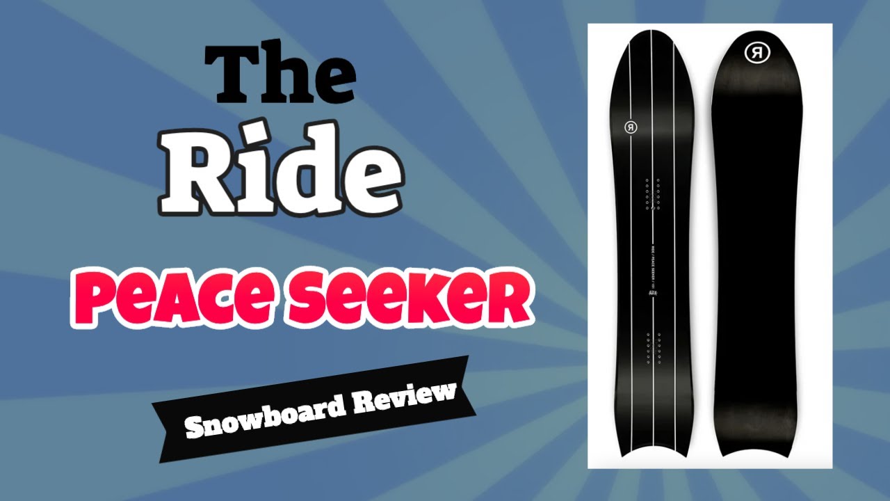 Обзор сноуборда Ride Peace Seeker 2023 года