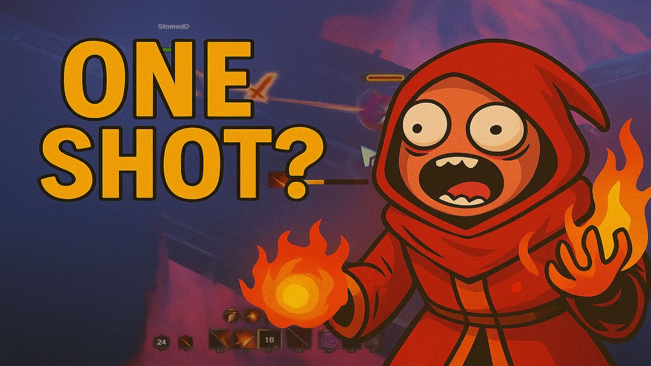 🔥 THE BEST FIRE MAGE BUILD IN WARBORNE! 💥 ONE SHOT?