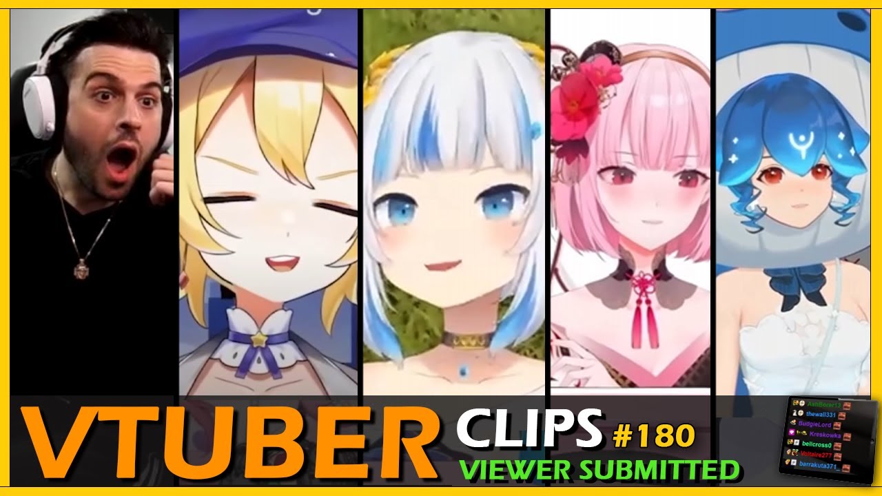REACT and LAUGH to VTUBER clips YOU send #180