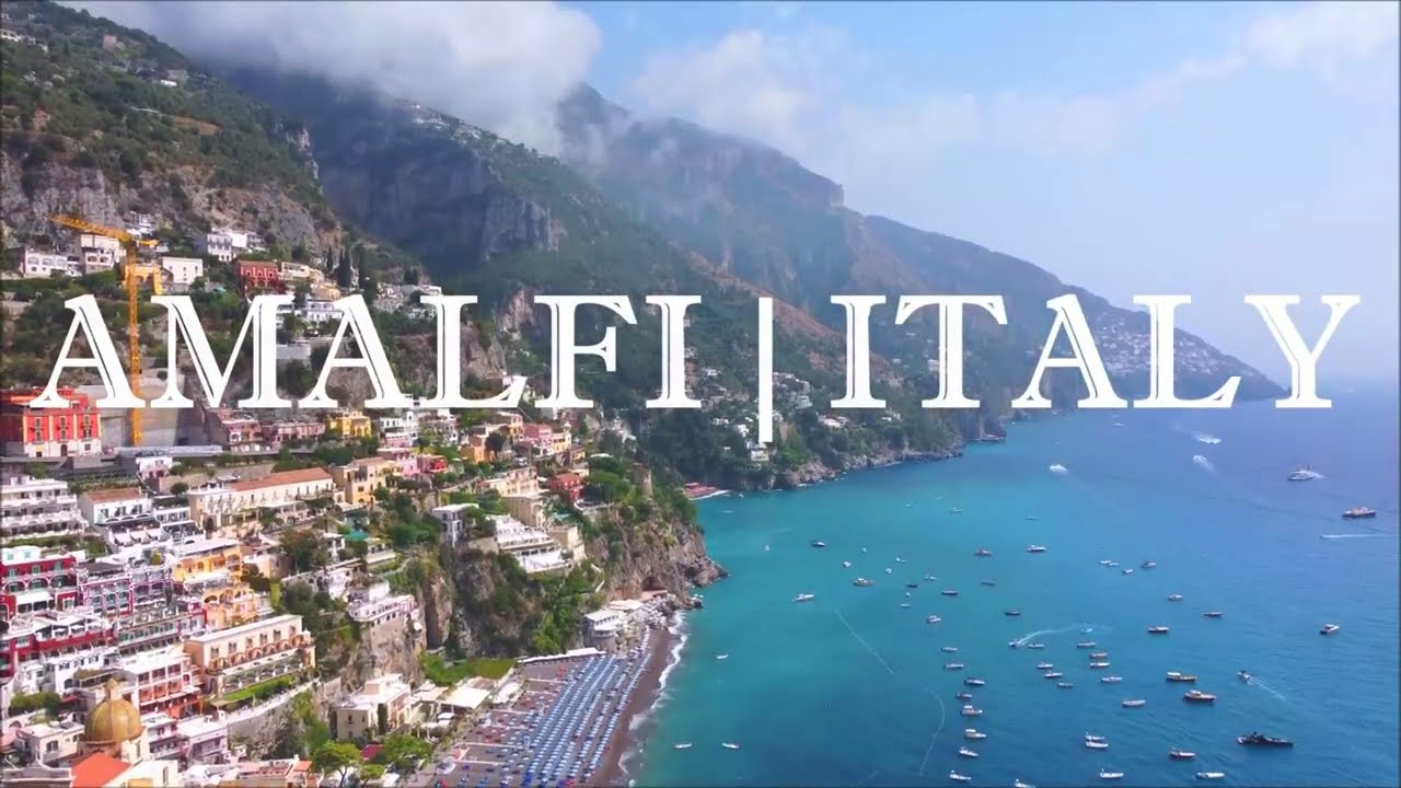 Italy Amalfi Coast | Positano | Drone 4K