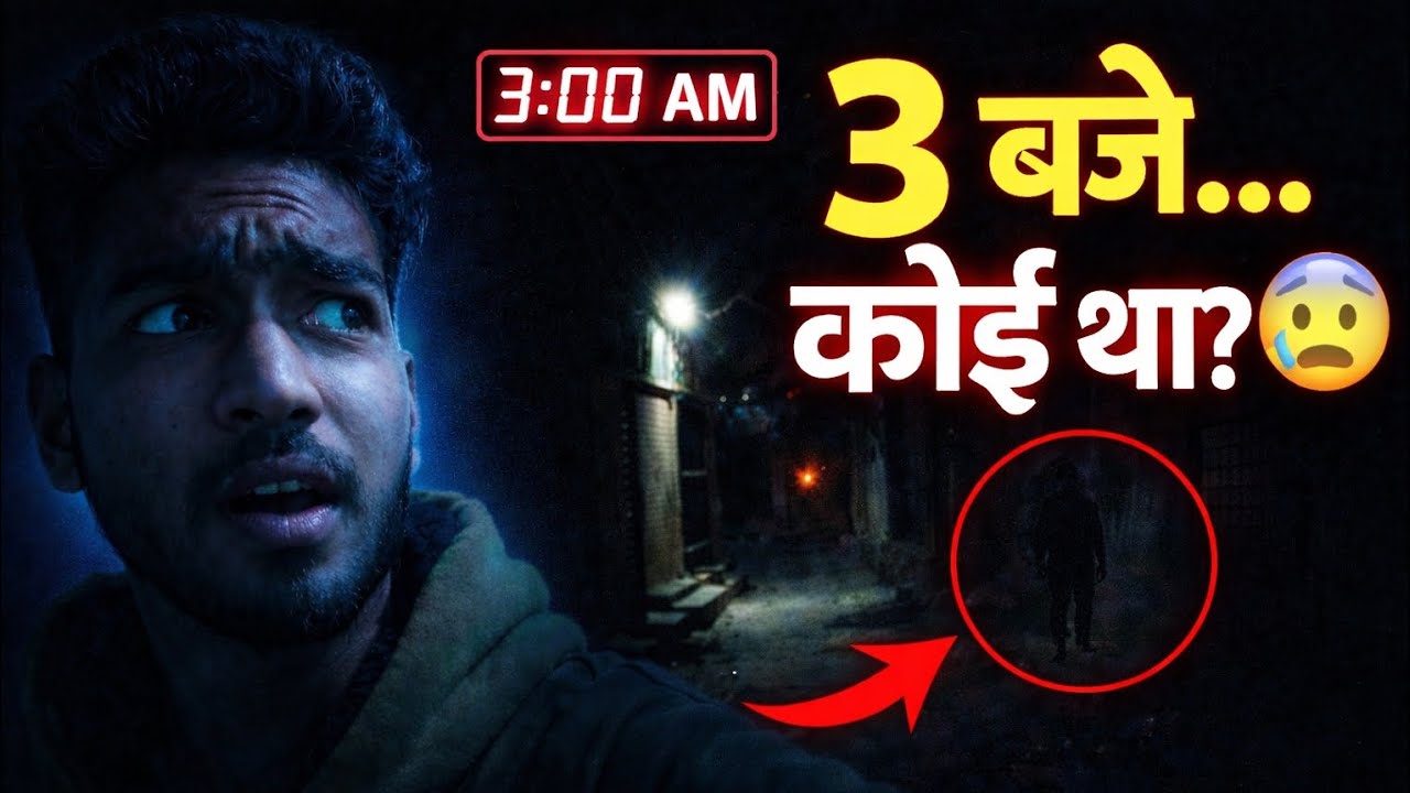 3 Baje Raat Ko Koi Mere Peeche Tha? 😰 | 3AM Horror VlogFinal
