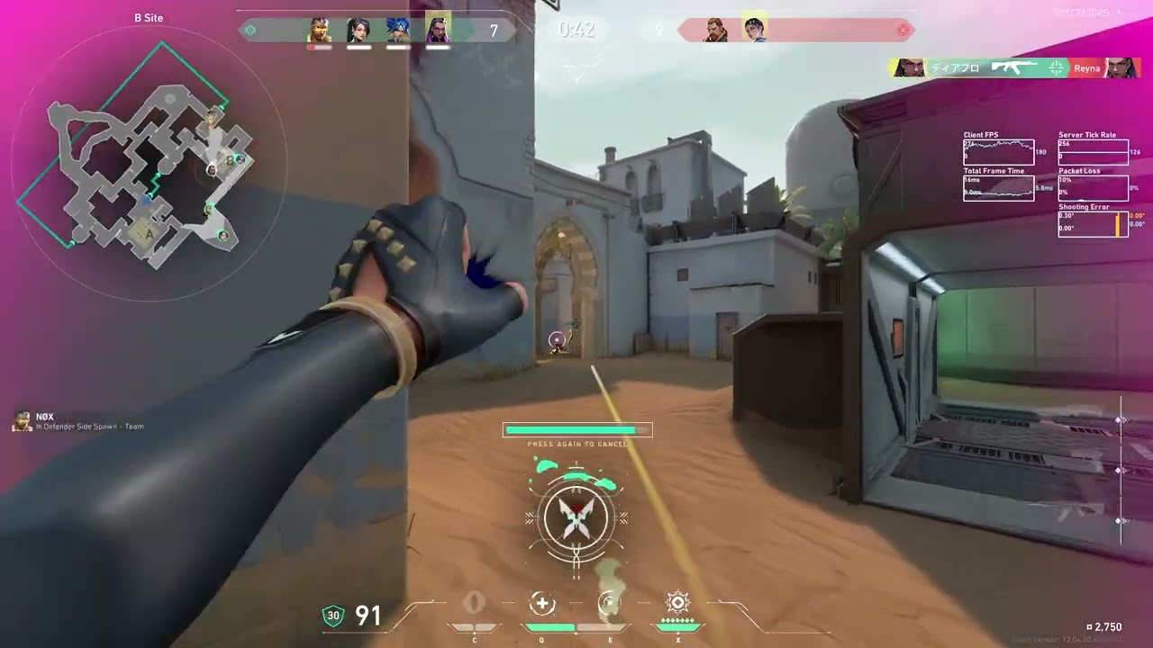 Valorant Reyna ACE With Victory