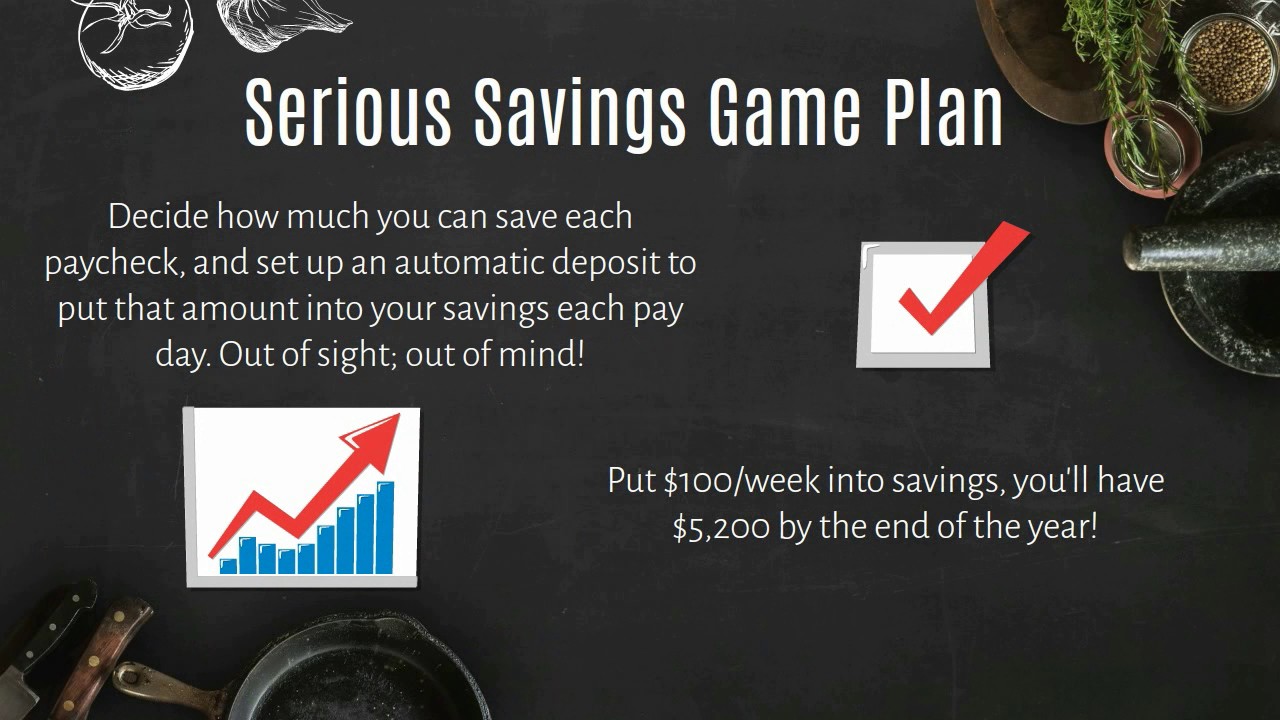 Recipe for a Down Payment by HomeBridge