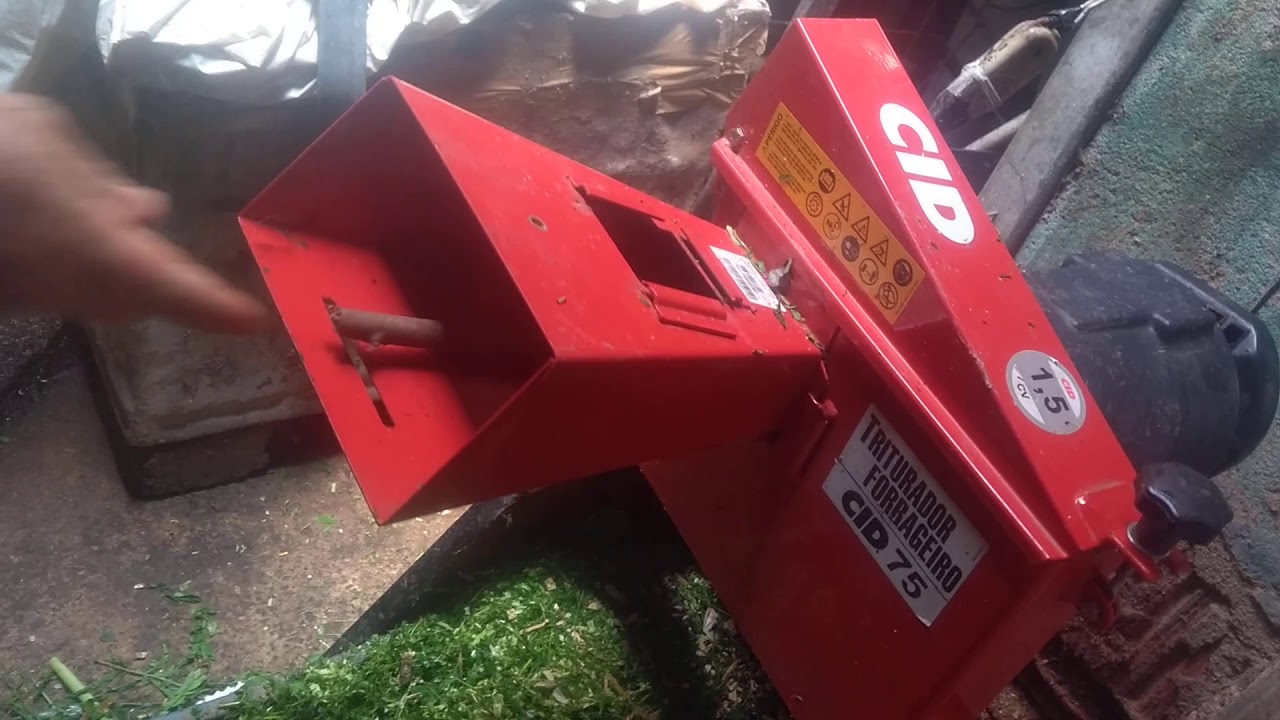 triturador Cid 75  mão ✋ na obra
