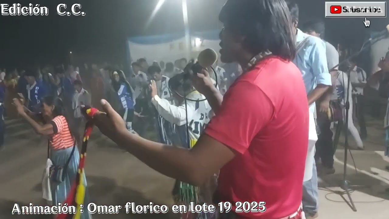 animación : omar florico en lote 19