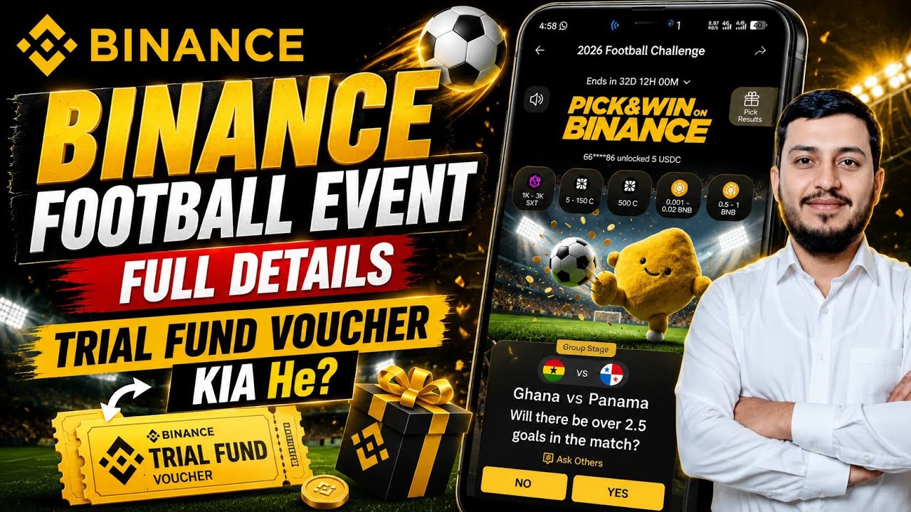 Binance Football Event full details || How to participate in binance football offer