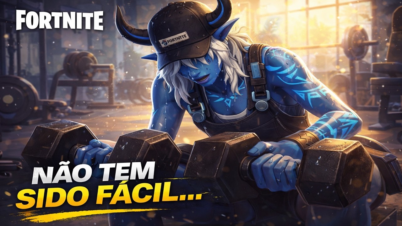 NÃO TEM SIDO FÁCIL...| Fortnite no PS4