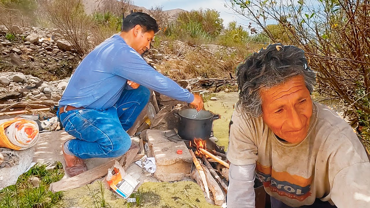 Regresé a la Casita del TIO FELIPITO y Cocinamos con LEÑA en Medio del la LAGUNA