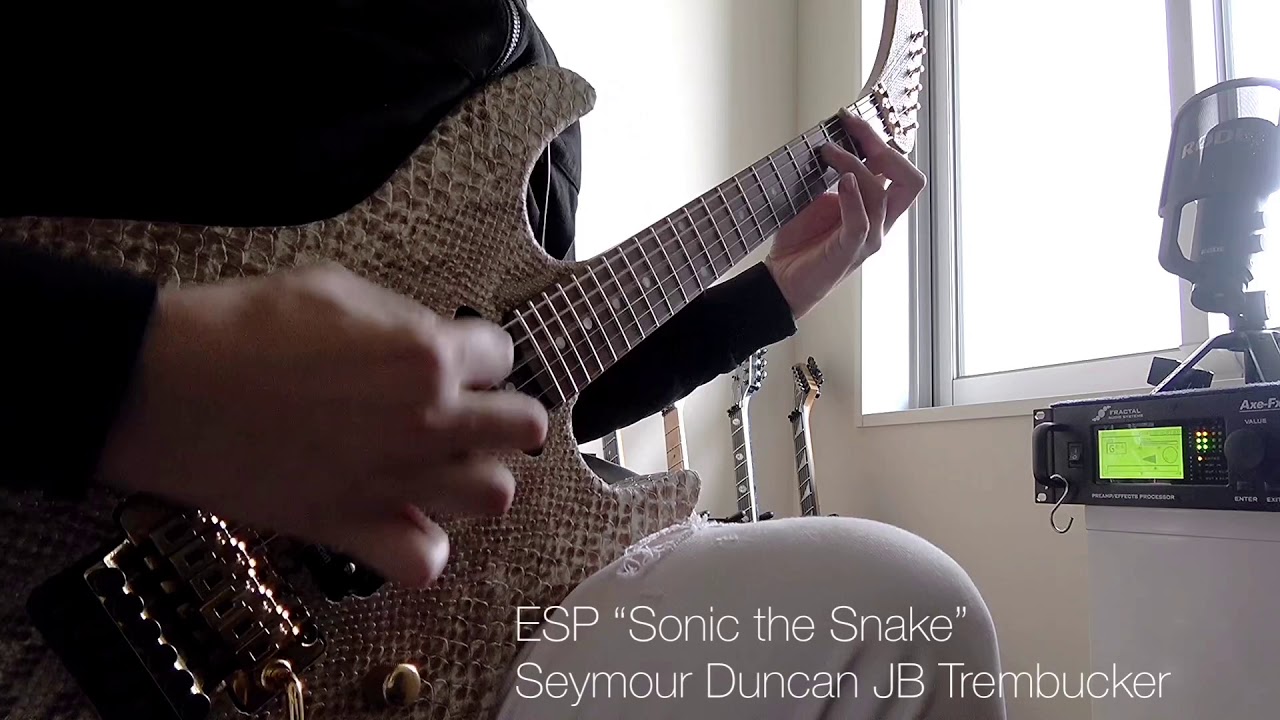 Tone Comparison: ESP, Jackson, Caparison, Fender