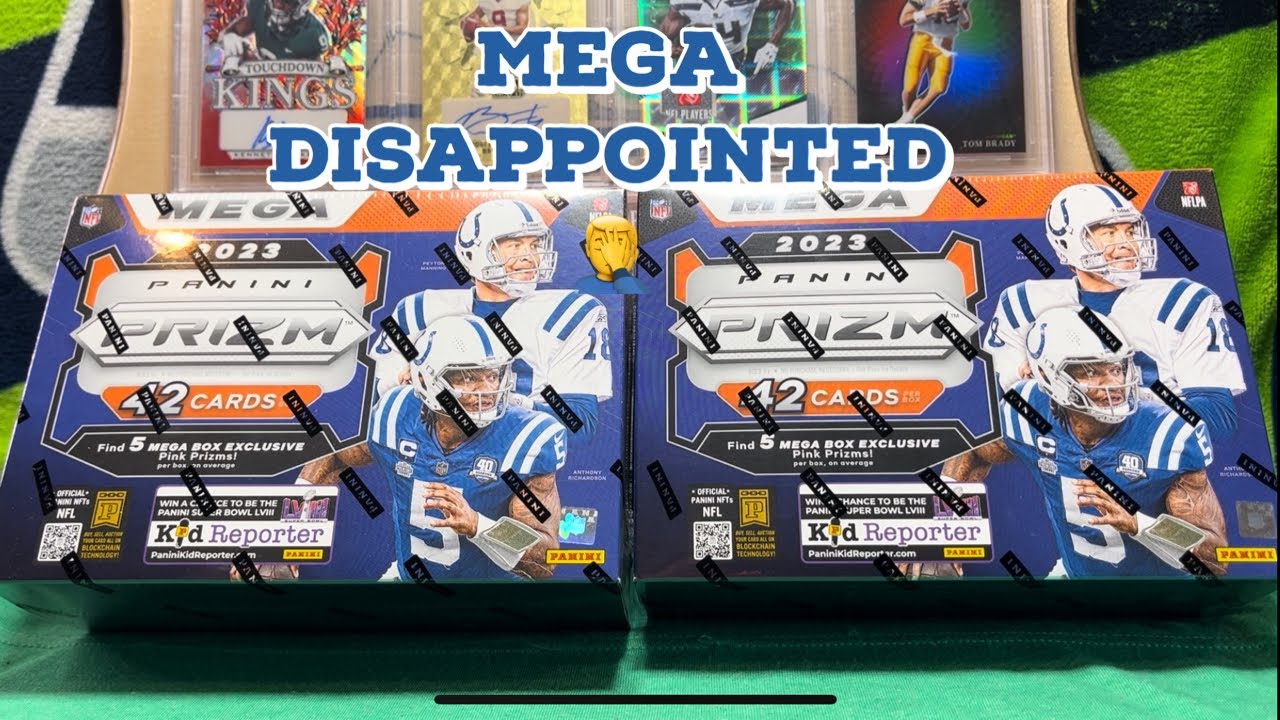 2023 Panini Prizm NFL Football 🏈 2 Target Mega Boxes 🎯 Pink Parallels