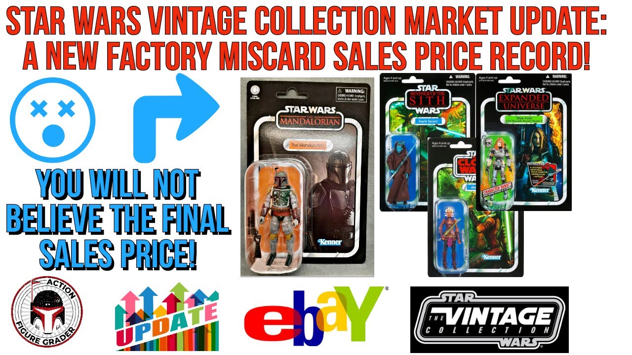 Star Wars The Vintage Collection Market Update | Record- SHATTERING Price for a Miscard!
