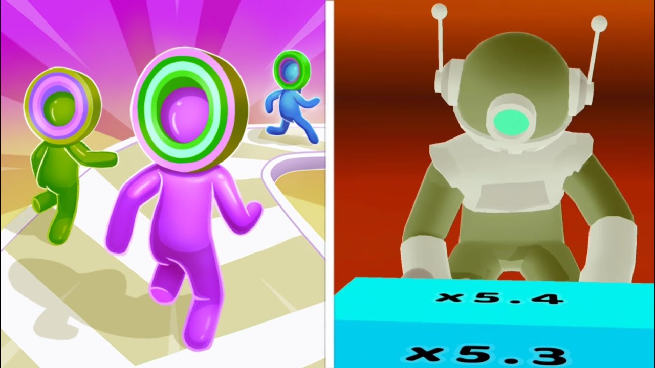 Layer Man Run 🏃 vs Reverse gameplay  Colour Run walkthrough , iOS Android New Update ( part : 1621 )