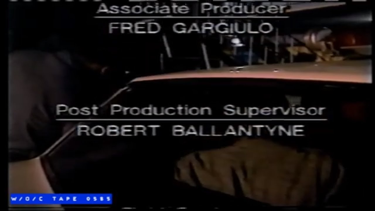 WOC Tape 0585 End Credit Announcements Compilation - 1989